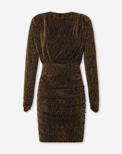 JOSH GLITTER DRESS GOUD