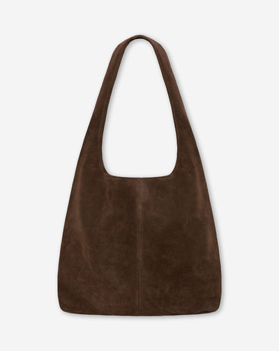 KAYLA SUEDE SHOPPER BRUIN