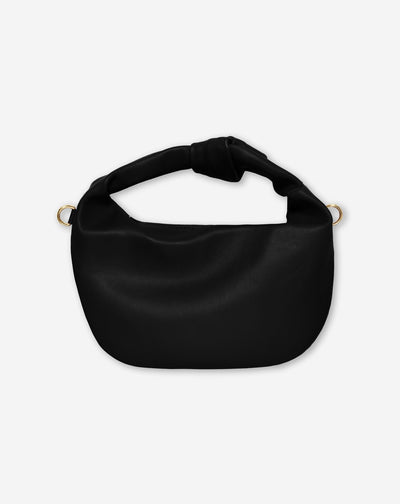 MIMMI KNOTTED BAG ZWART