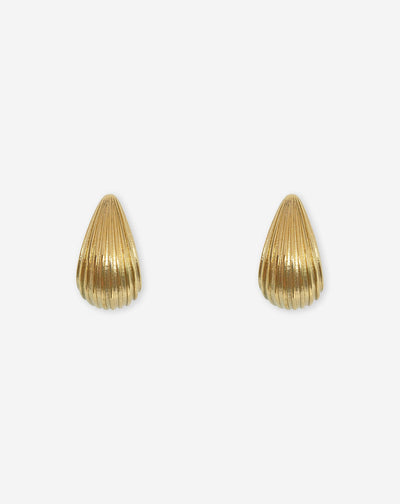 SEASHELL TEARDROP EARRINGS
