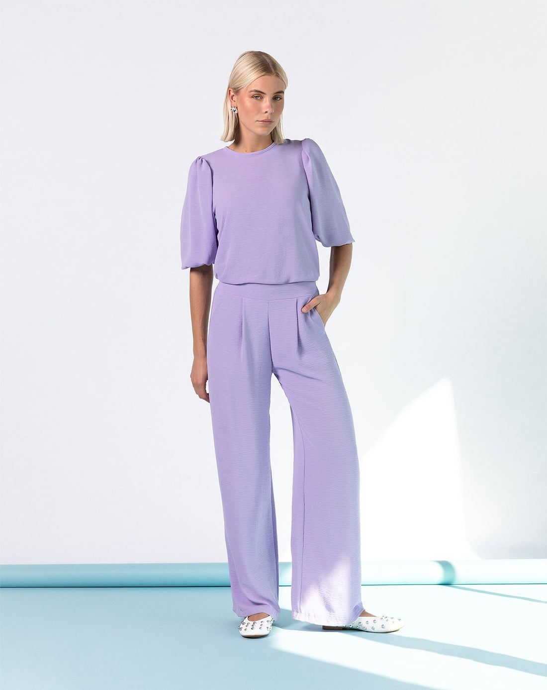 JULIE PANTALON TALL LILA