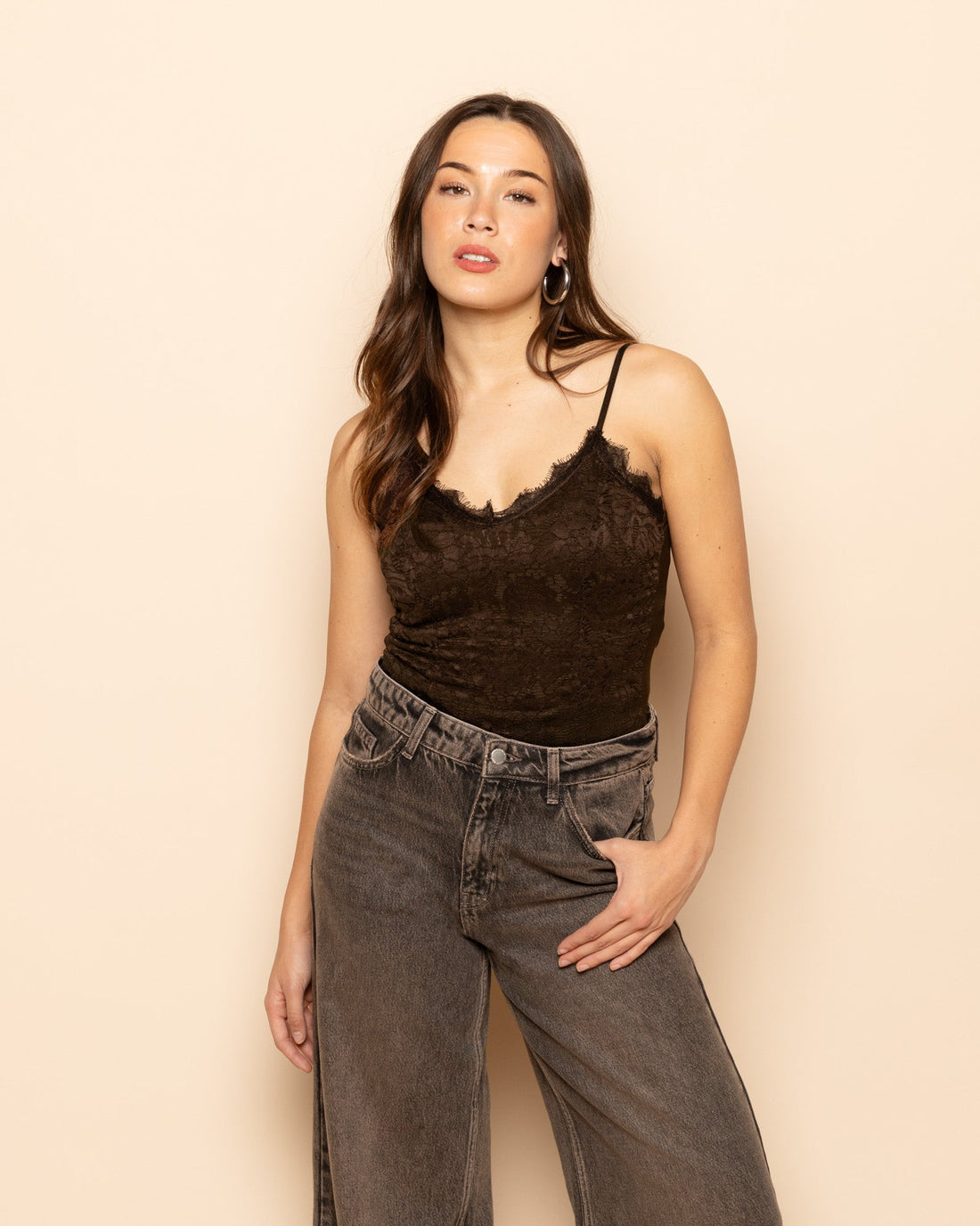 HAILEY LACE BODY BRUIN