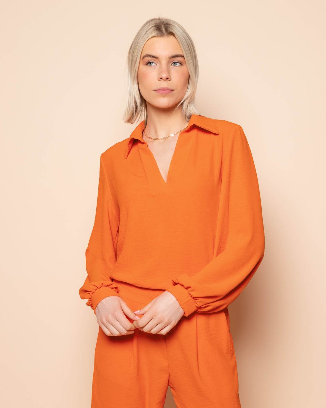 JULIE TOP ORANJE