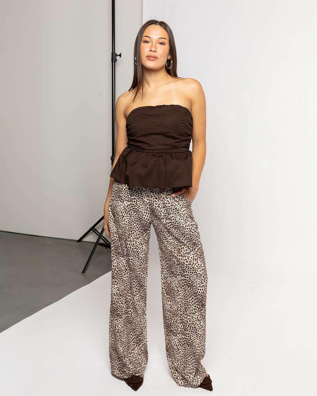 JULIE ANIMAL PANTALON BEIGE