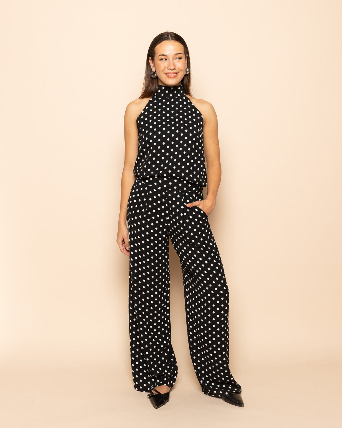 JULIE DOT PANTALON ZWART