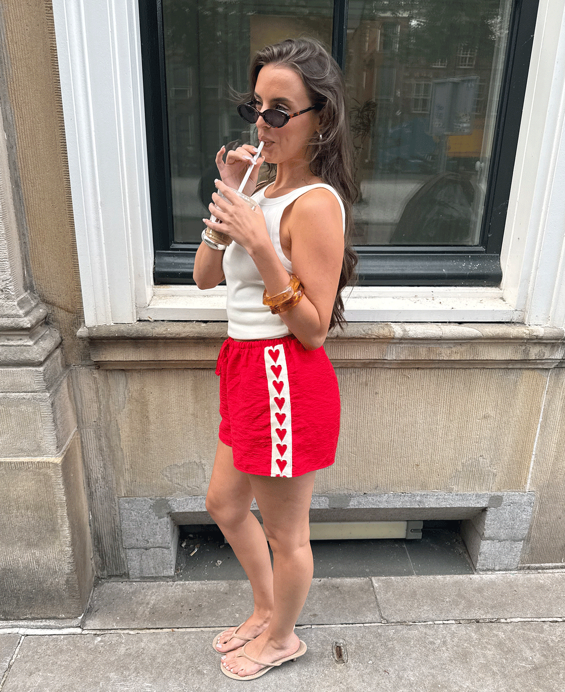 POLLY HEART TAPE SHORTS ROOD