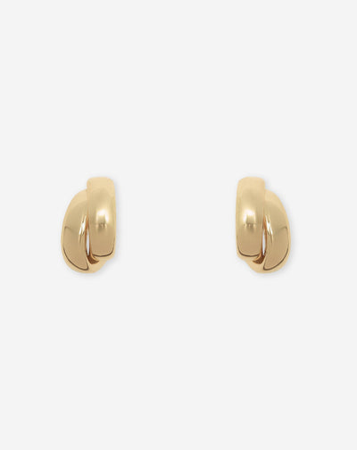 BIG DOUBLE HOOP EARRINGS