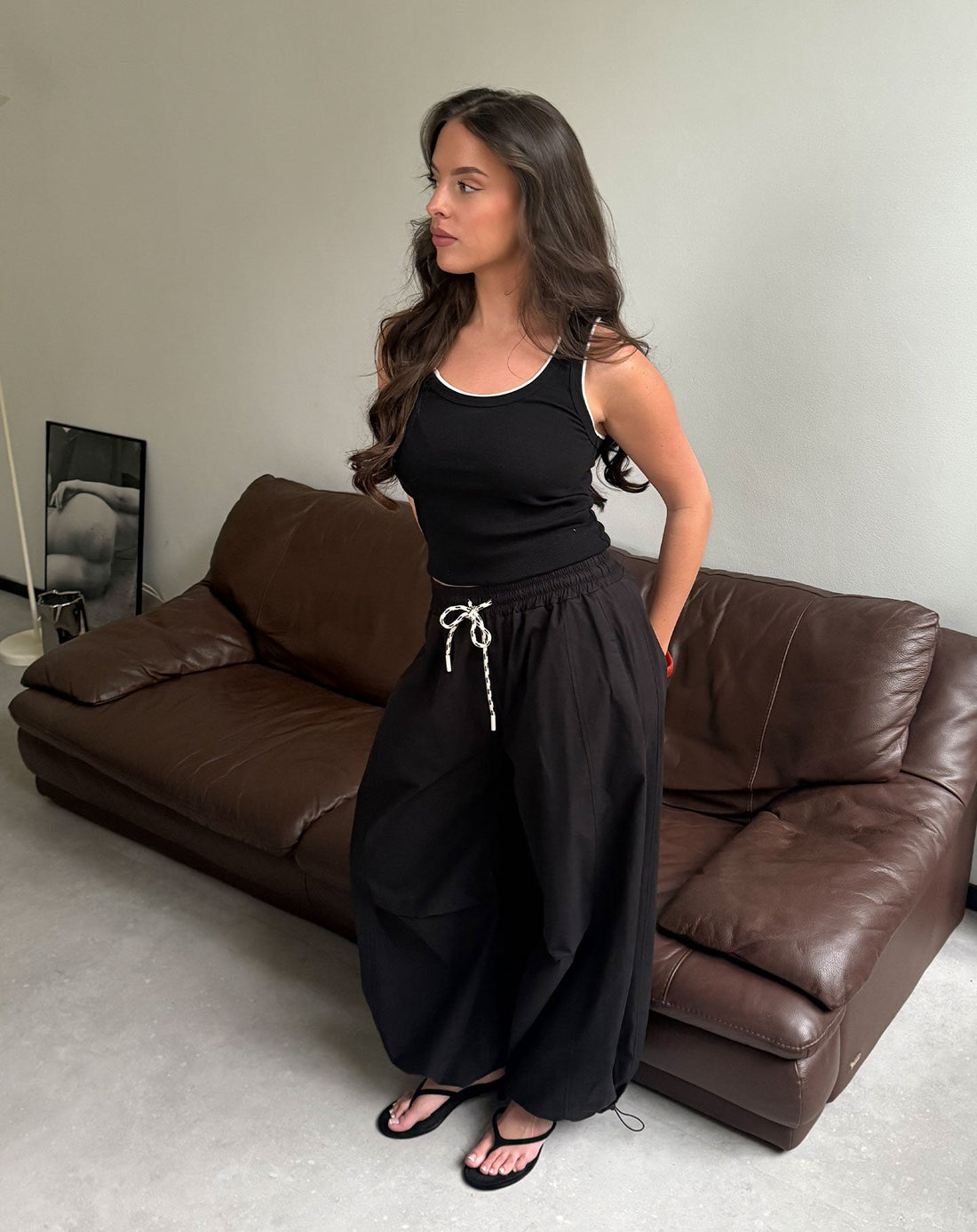 DILARA BALLOON PANTS ZWART