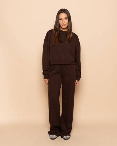 SCUBA PINTUCK PANTS TALL BRUIN