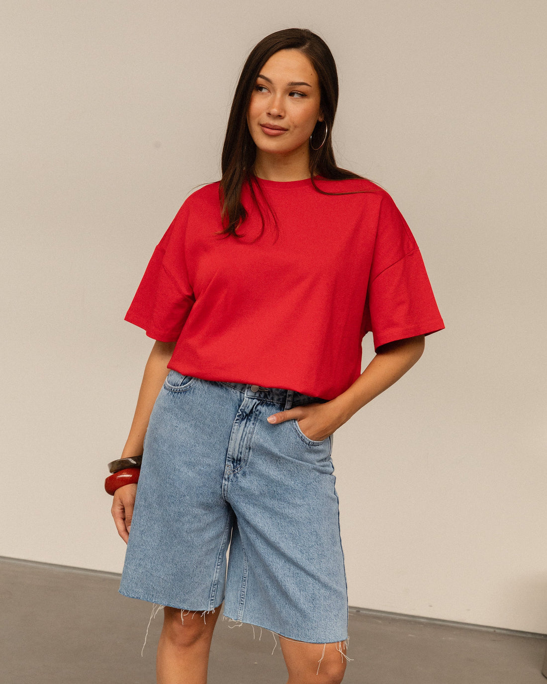 BASIC OVERSIZED TEE ROOD