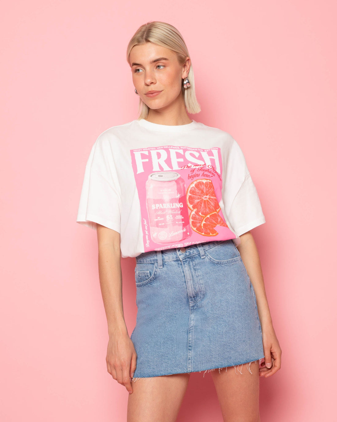 FRESH OVERSIZED TEE CRÈME