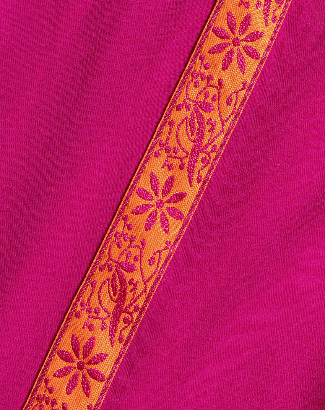 JULIE TAPE PANTALON TALL FUCHSIA ORANJE