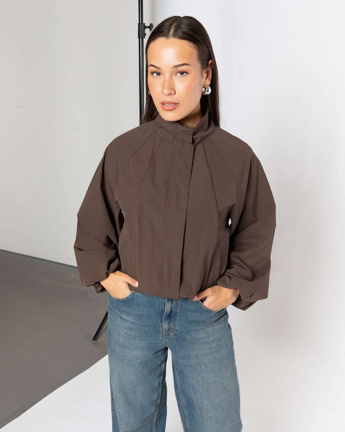 BRUNA TRACK JACKET BRUIN