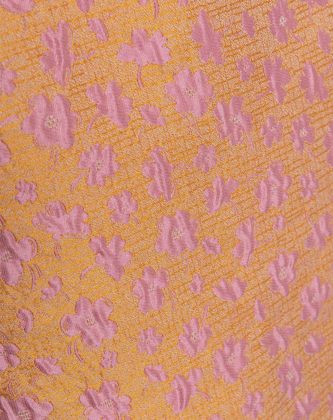 BRYCE FLOWER JACQUARD SHORTS ORANJE ROZE