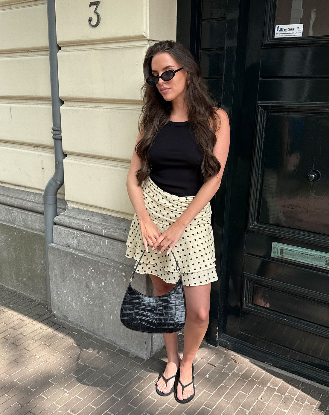 RENA SKIRT BOTERGEEL DOT