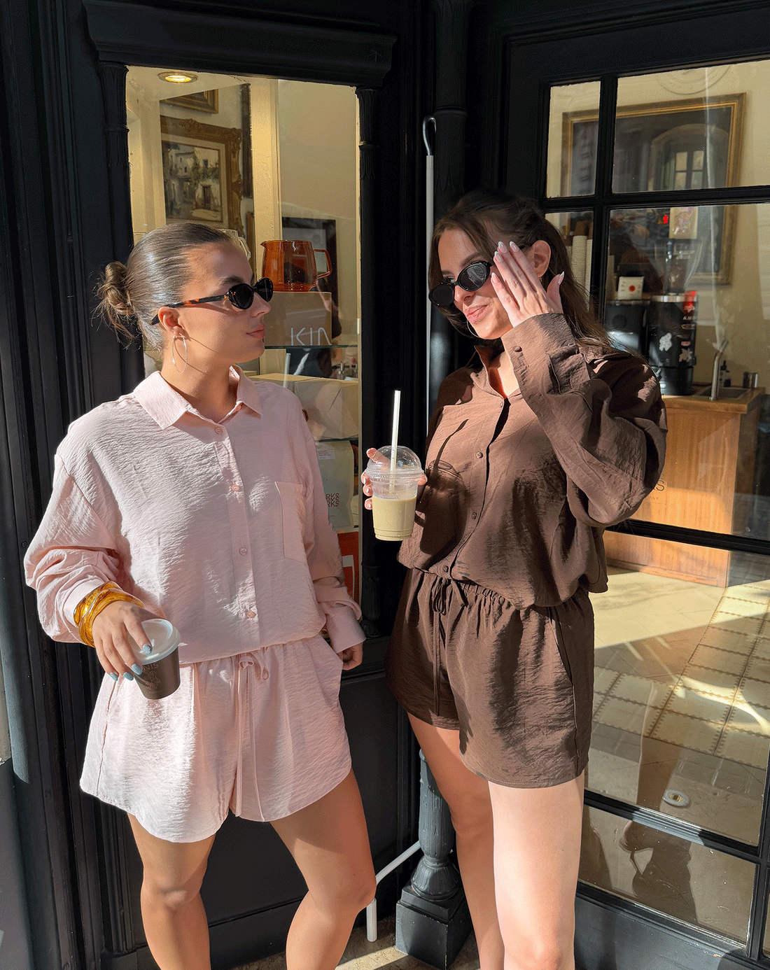 LUX BLOUSE ROZE