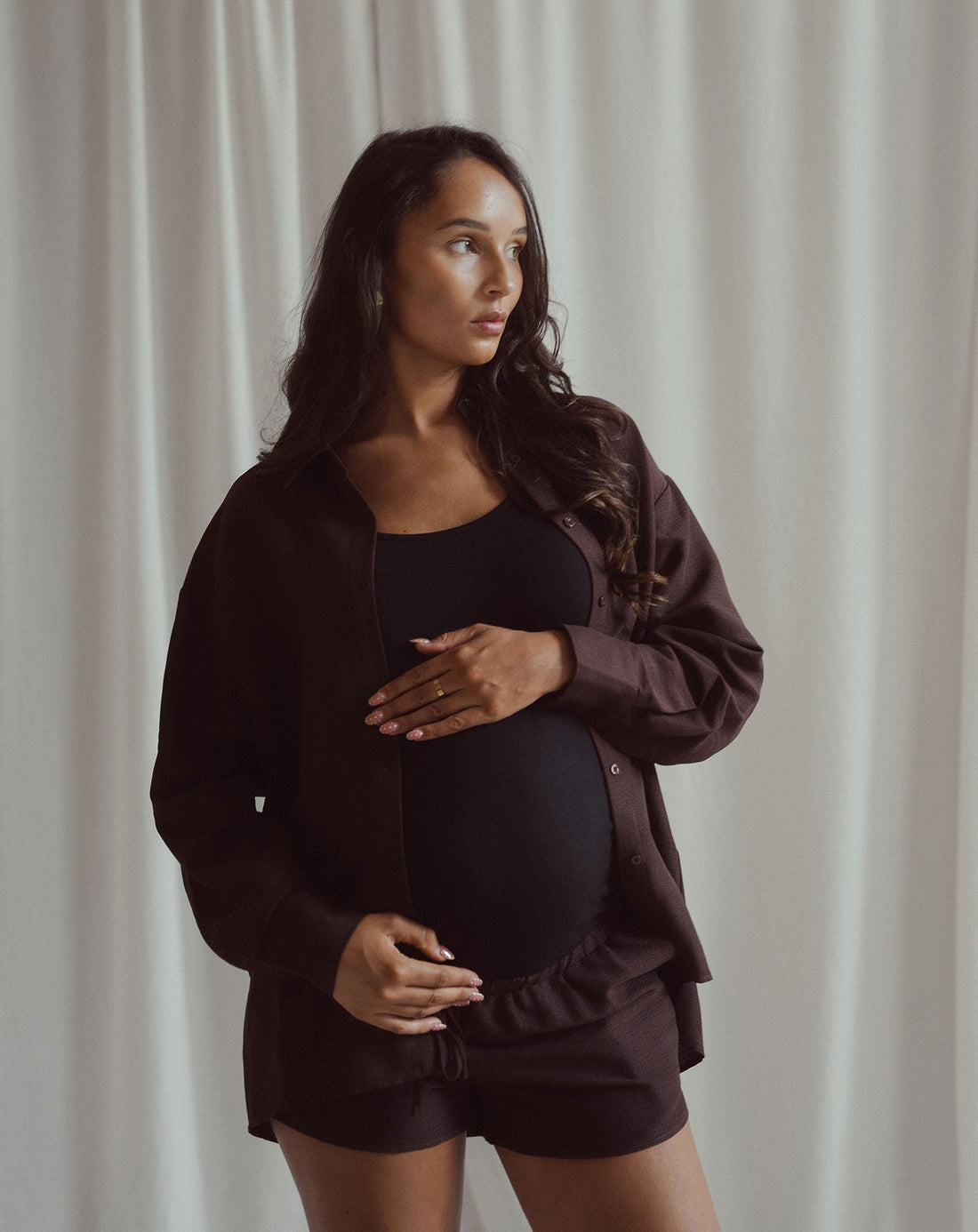 MIKA SHORTS MATERNITY BRUIN