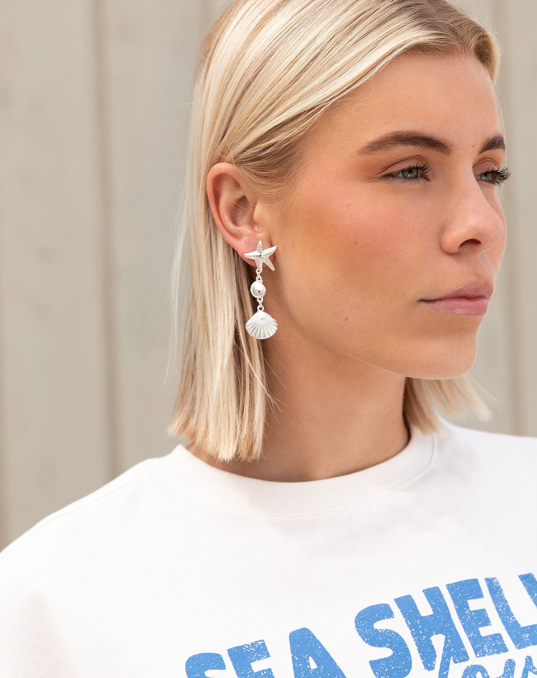 MULTI SEASHELL EARRINGS