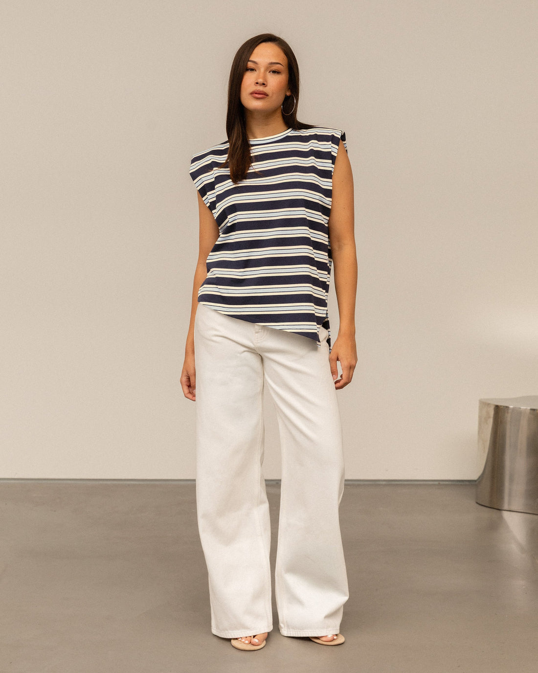 COMFORT WIDE LEG JEANS WIT